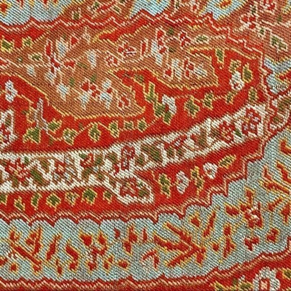 1800’s Wool Paisley Shawl -extra large! 146” x 64” - Picture 10 of 16